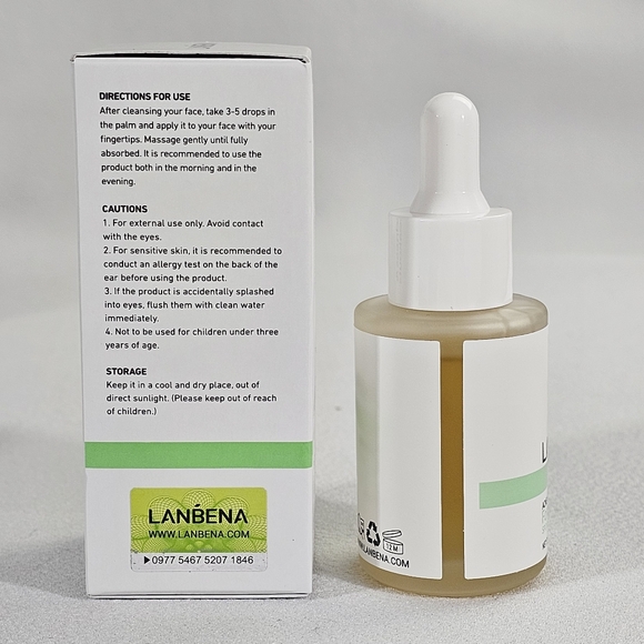 Lanbena Acne Clear Serum 1 FL Oz - Picture 2 of 12